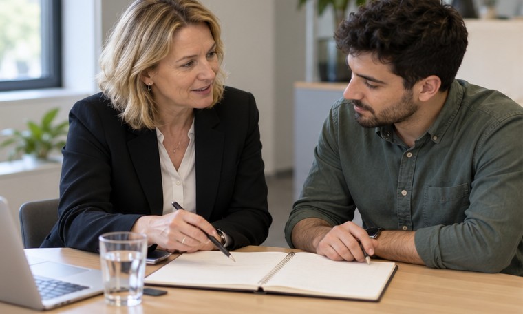 Werkmoment bij Een opleidingsplan verbindt leren aan een echte werktaak