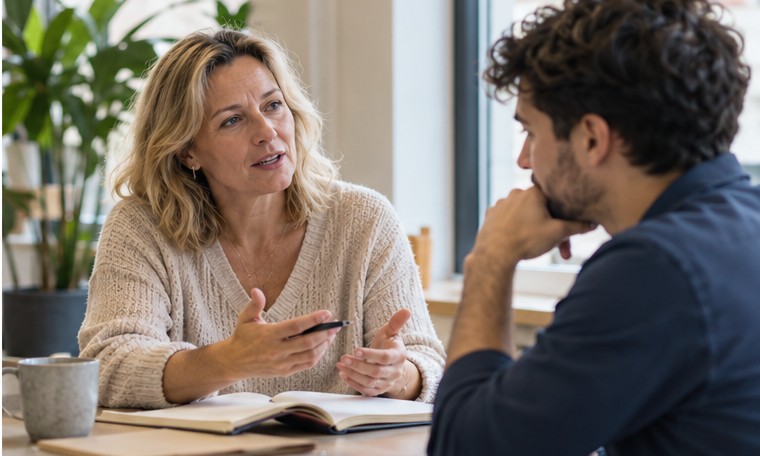 Werkmoment bij Een talentgesprek verbindt ambitie met haalbare kansen